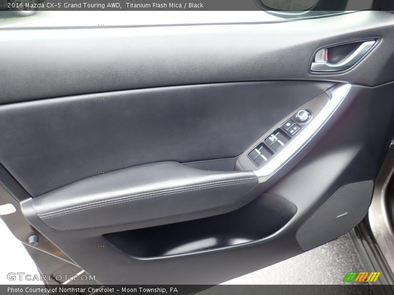 Titanium Flash Mica / Black 2016 Mazda CX-5 Grand Touring AWD