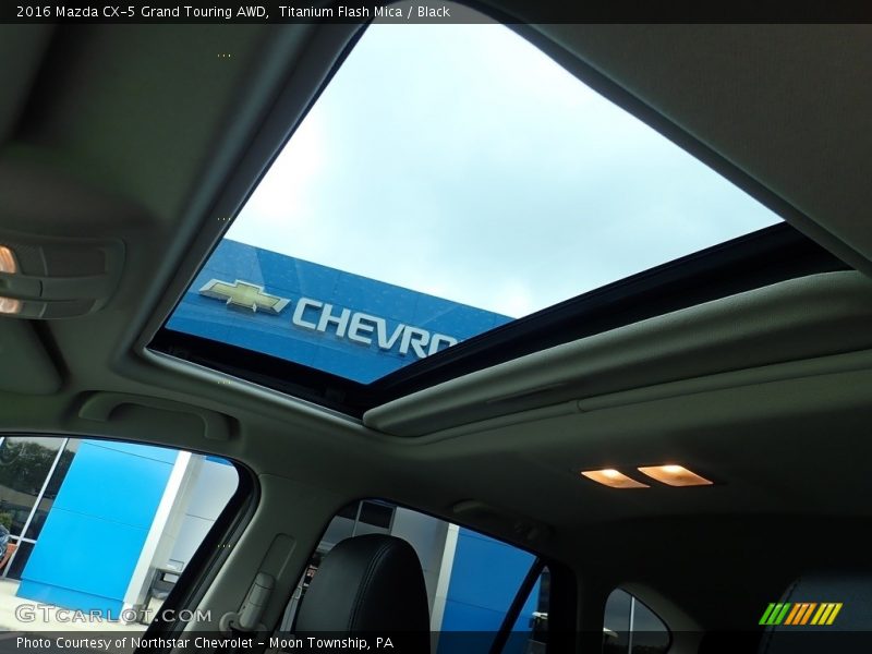 Titanium Flash Mica / Black 2016 Mazda CX-5 Grand Touring AWD