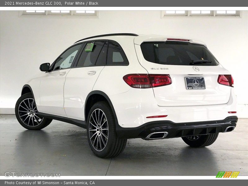 Polar White / Black 2021 Mercedes-Benz GLC 300