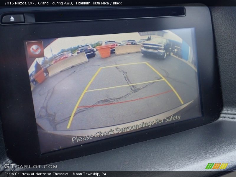 Titanium Flash Mica / Black 2016 Mazda CX-5 Grand Touring AWD