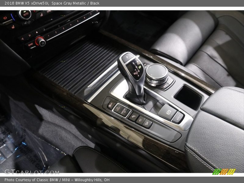 Space Gray Metallic / Black 2018 BMW X5 xDrive50i