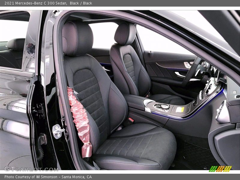 Black / Black 2021 Mercedes-Benz C 300 Sedan