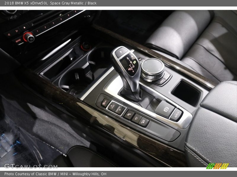 Space Gray Metallic / Black 2018 BMW X5 xDrive50i