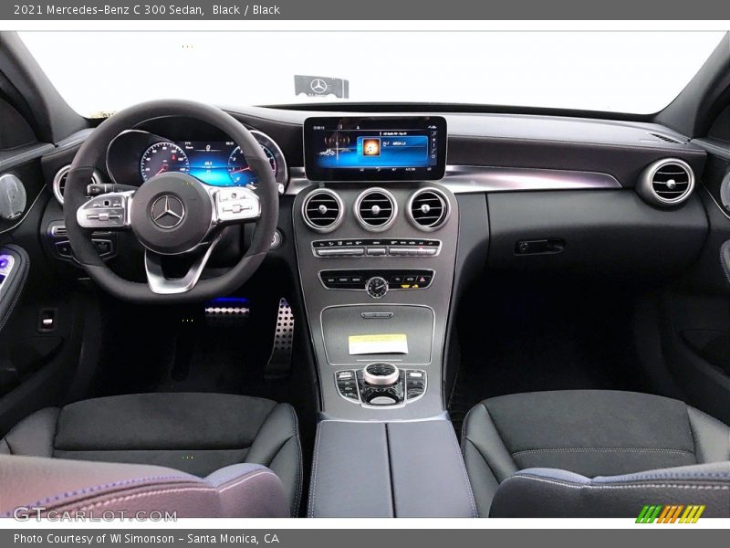 Black / Black 2021 Mercedes-Benz C 300 Sedan