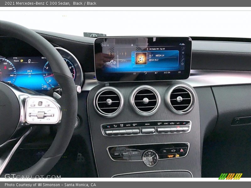 Black / Black 2021 Mercedes-Benz C 300 Sedan