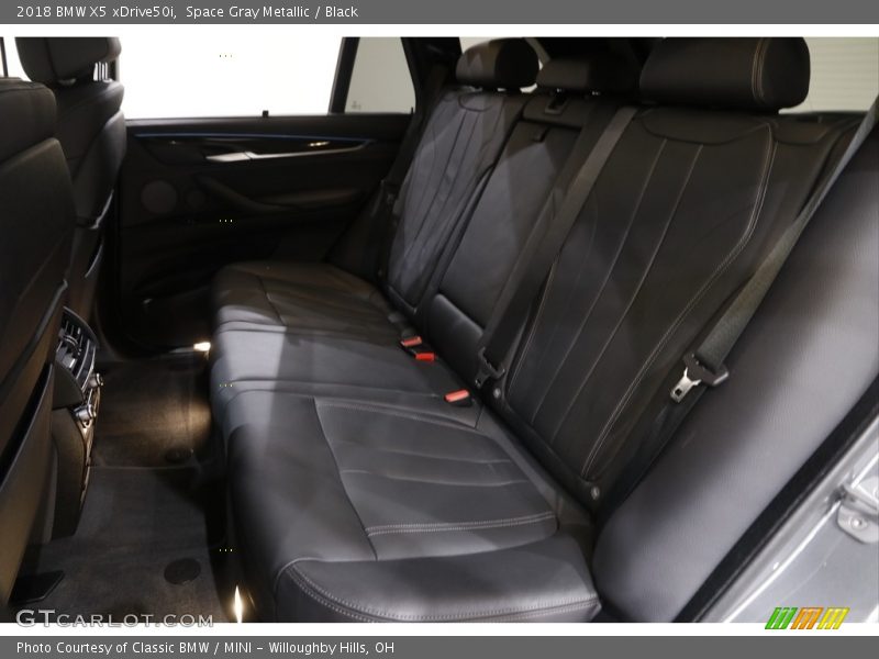 Space Gray Metallic / Black 2018 BMW X5 xDrive50i