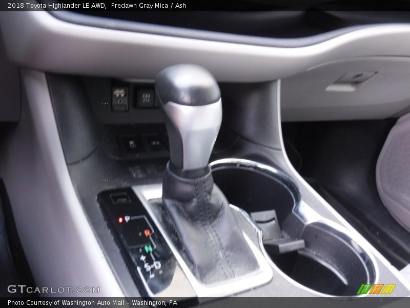Predawn Gray Mica / Ash 2018 Toyota Highlander LE AWD