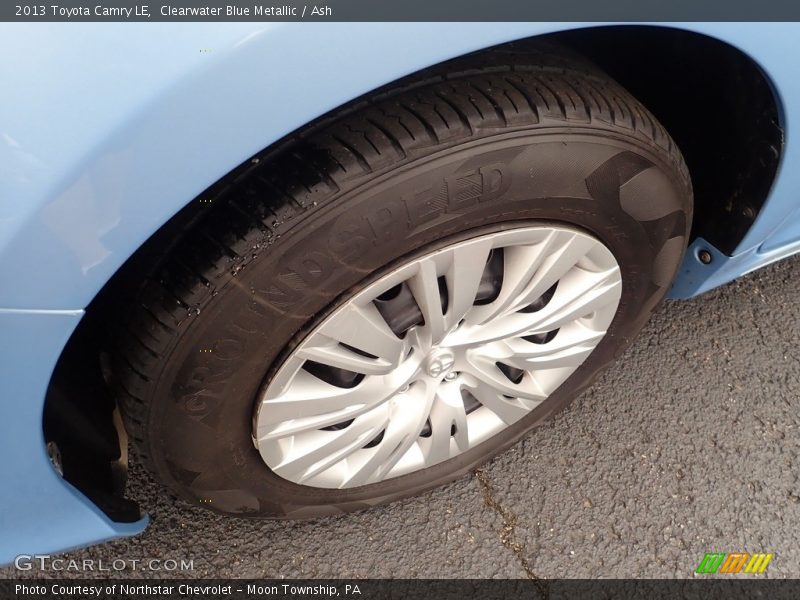Clearwater Blue Metallic / Ash 2013 Toyota Camry LE