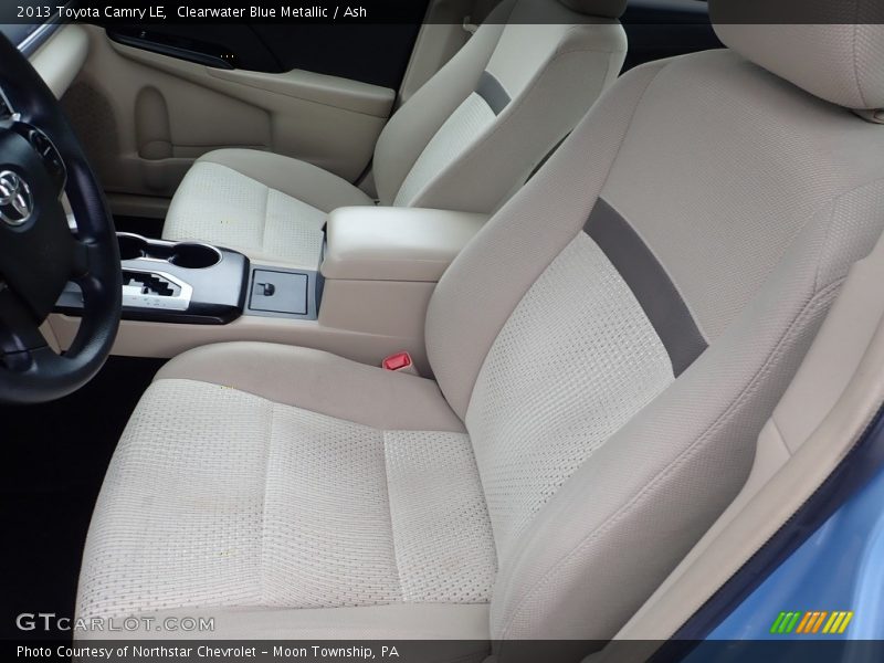 Clearwater Blue Metallic / Ash 2013 Toyota Camry LE