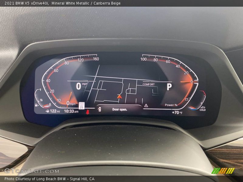 Navigation of 2021 X5 xDrive40i
