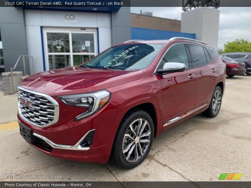 Red Quartz Tintcoat / ­Jet Black 2018 GMC Terrain Denali AWD
