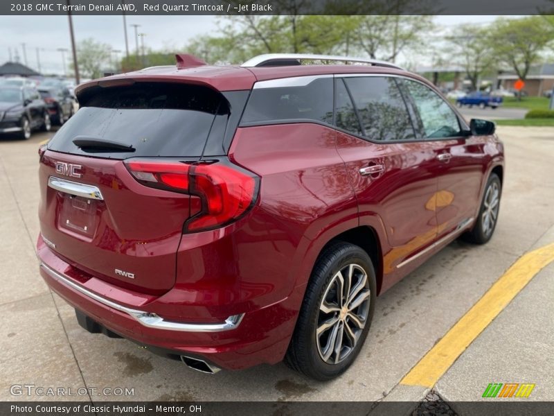 Red Quartz Tintcoat / ­Jet Black 2018 GMC Terrain Denali AWD