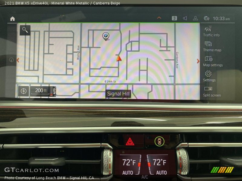 Navigation of 2021 X5 xDrive40i