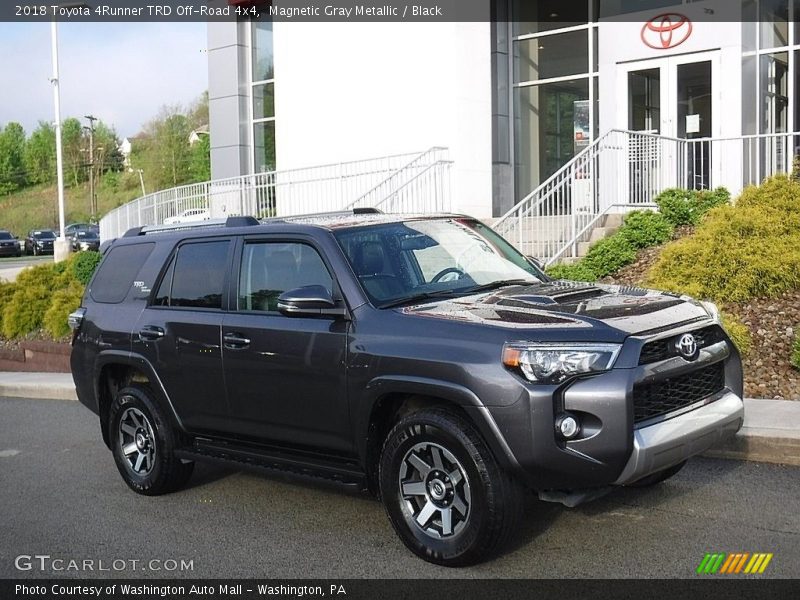 Magnetic Gray Metallic / Black 2018 Toyota 4Runner TRD Off-Road 4x4