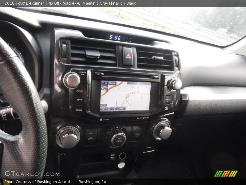 Magnetic Gray Metallic / Black 2018 Toyota 4Runner TRD Off-Road 4x4