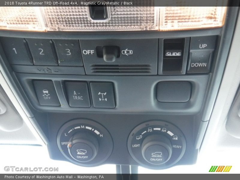Magnetic Gray Metallic / Black 2018 Toyota 4Runner TRD Off-Road 4x4