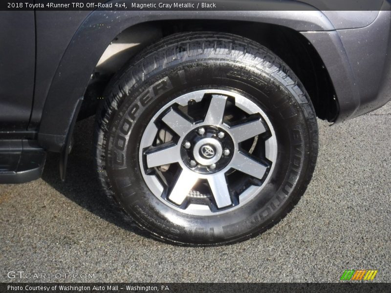 Magnetic Gray Metallic / Black 2018 Toyota 4Runner TRD Off-Road 4x4