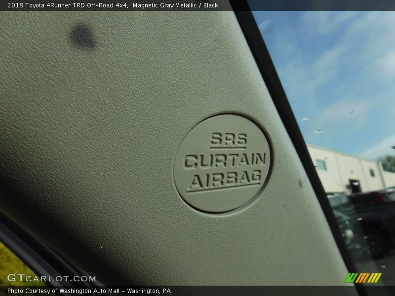 Magnetic Gray Metallic / Black 2018 Toyota 4Runner TRD Off-Road 4x4
