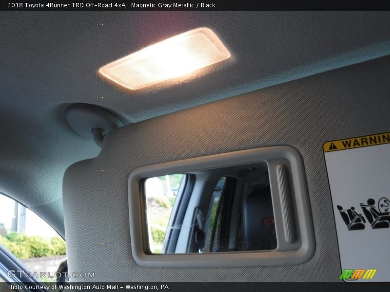 Magnetic Gray Metallic / Black 2018 Toyota 4Runner TRD Off-Road 4x4