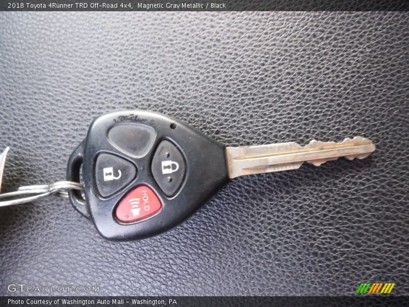 Magnetic Gray Metallic / Black 2018 Toyota 4Runner TRD Off-Road 4x4