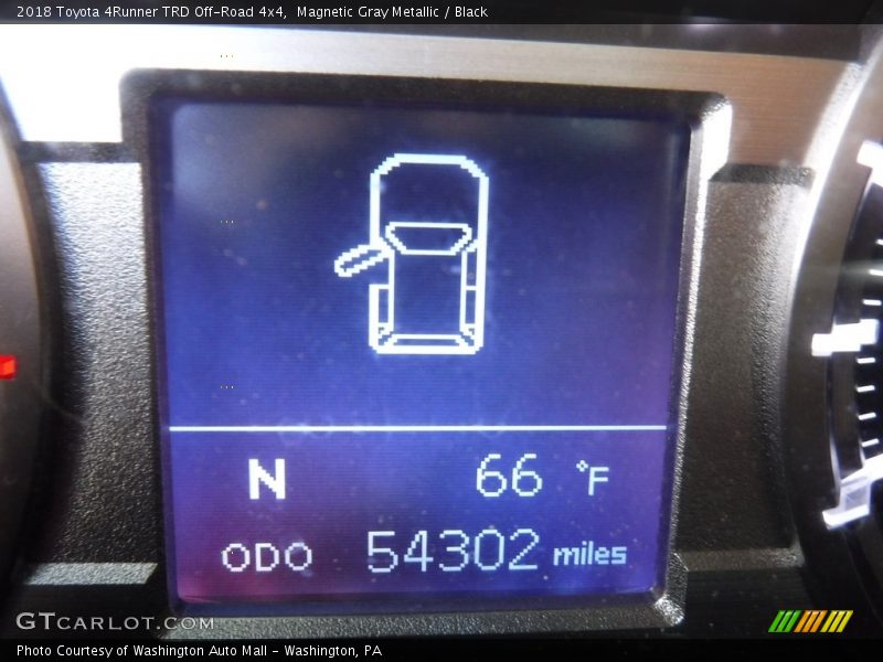 Magnetic Gray Metallic / Black 2018 Toyota 4Runner TRD Off-Road 4x4