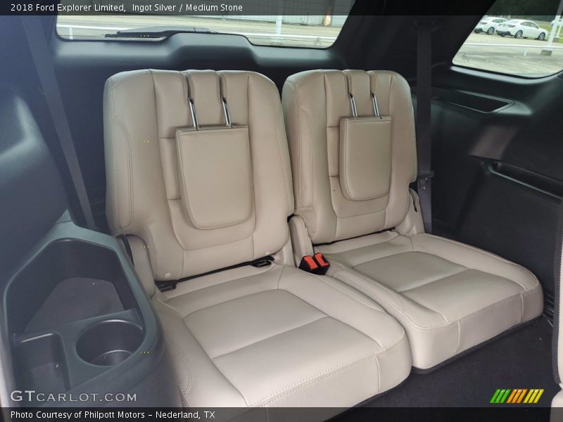 Ingot Silver / Medium Stone 2018 Ford Explorer Limited