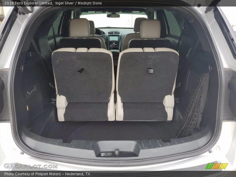 Ingot Silver / Medium Stone 2018 Ford Explorer Limited