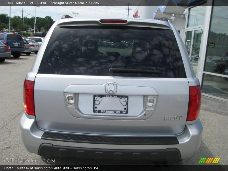 Starlight Silver Metallic / Gray 2004 Honda Pilot EX 4WD
