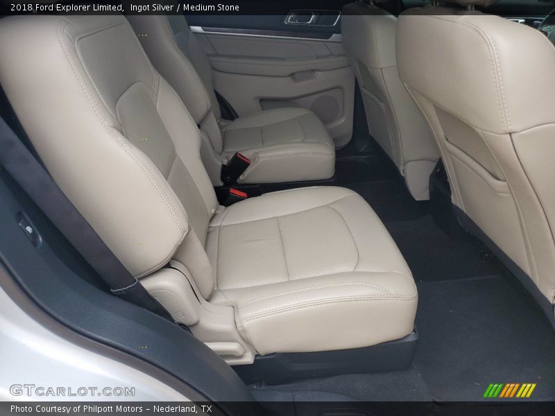 Ingot Silver / Medium Stone 2018 Ford Explorer Limited