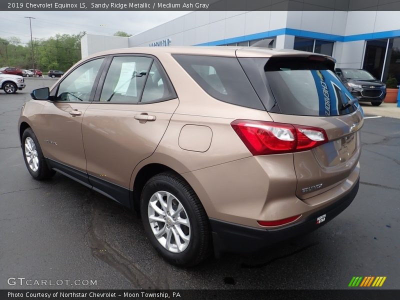 Sandy Ridge Metallic / Medium Ash Gray 2019 Chevrolet Equinox LS