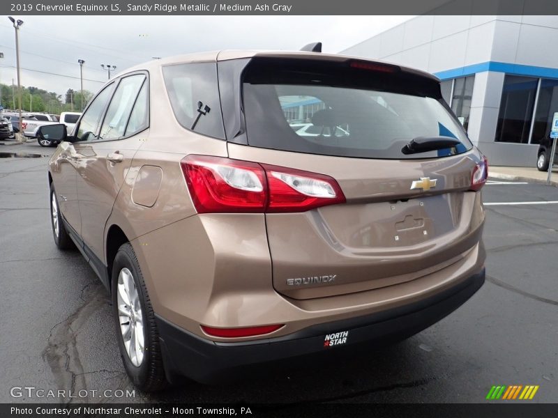 Sandy Ridge Metallic / Medium Ash Gray 2019 Chevrolet Equinox LS