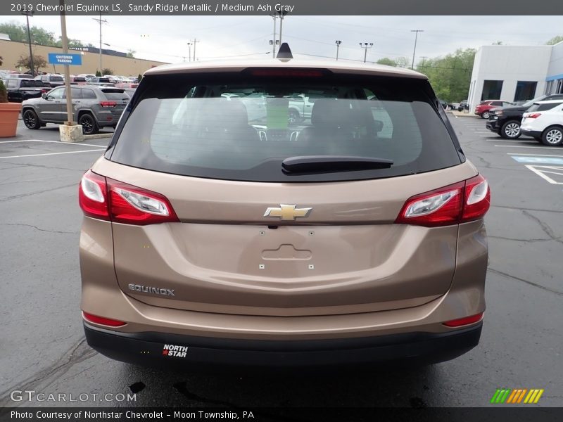 Sandy Ridge Metallic / Medium Ash Gray 2019 Chevrolet Equinox LS