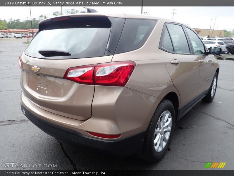 Sandy Ridge Metallic / Medium Ash Gray 2019 Chevrolet Equinox LS