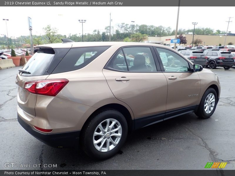 Sandy Ridge Metallic / Medium Ash Gray 2019 Chevrolet Equinox LS