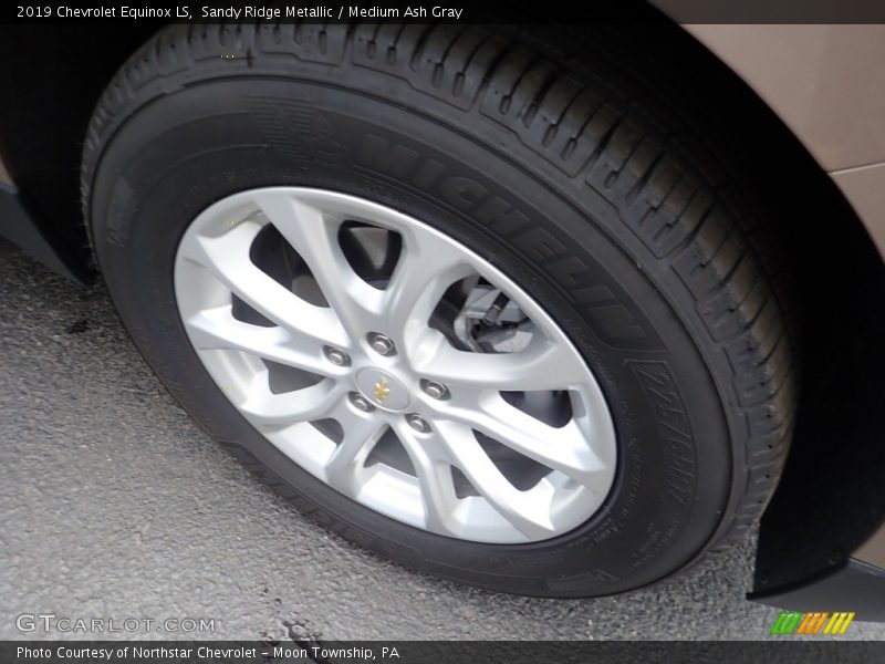 Sandy Ridge Metallic / Medium Ash Gray 2019 Chevrolet Equinox LS