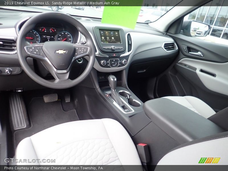 Sandy Ridge Metallic / Medium Ash Gray 2019 Chevrolet Equinox LS