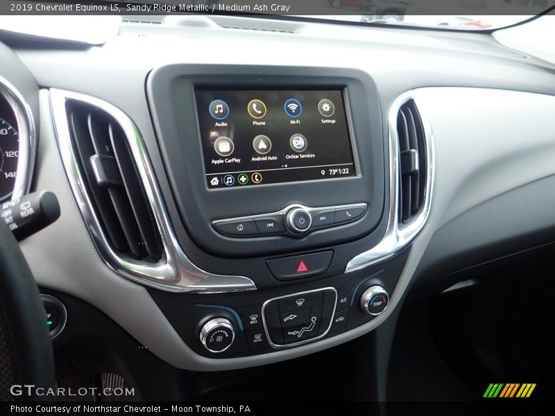 Sandy Ridge Metallic / Medium Ash Gray 2019 Chevrolet Equinox LS