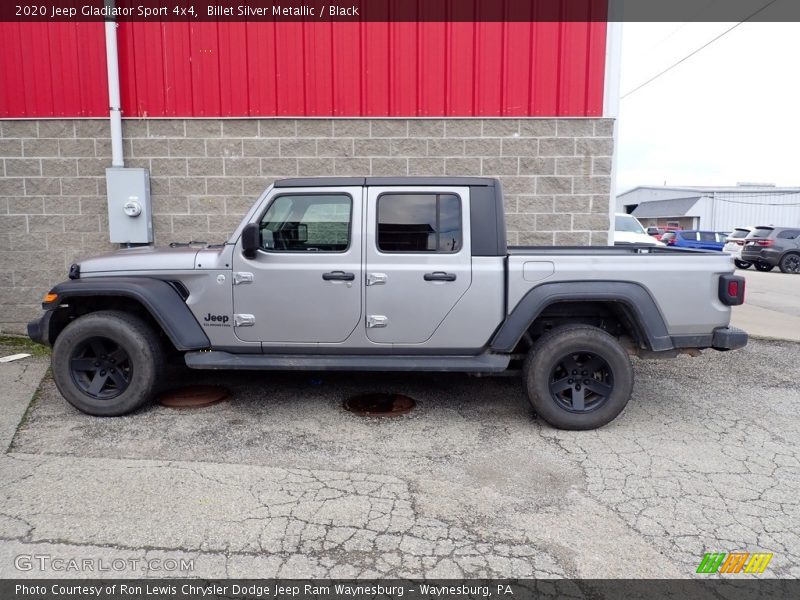 Billet Silver Metallic / Black 2020 Jeep Gladiator Sport 4x4
