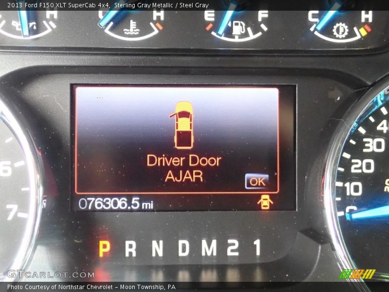 Sterling Gray Metallic / Steel Gray 2013 Ford F150 XLT SuperCab 4x4