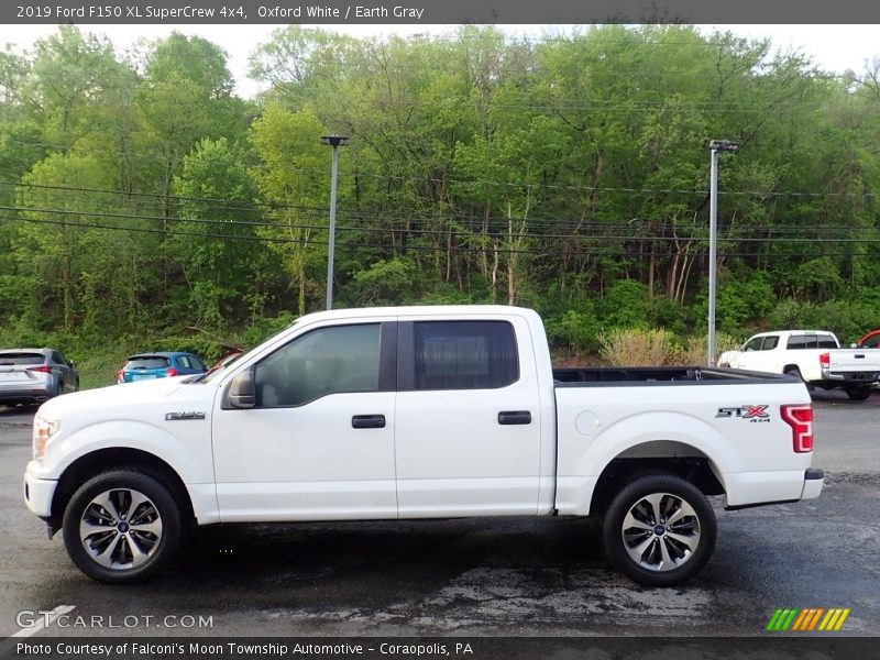 Oxford White / Earth Gray 2019 Ford F150 XL SuperCrew 4x4