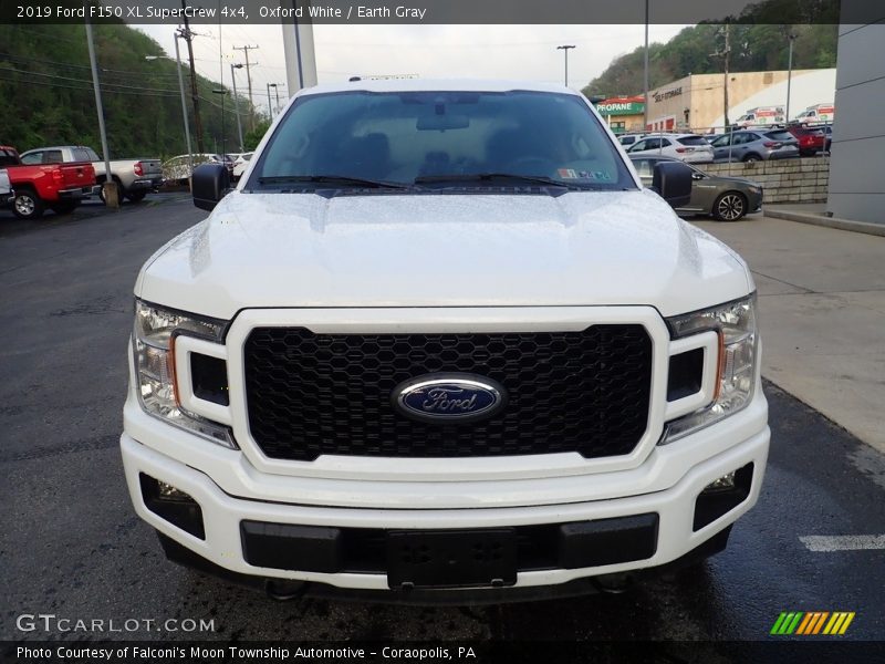 Oxford White / Earth Gray 2019 Ford F150 XL SuperCrew 4x4