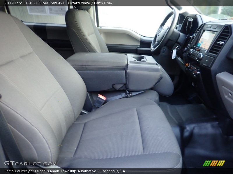 Oxford White / Earth Gray 2019 Ford F150 XL SuperCrew 4x4