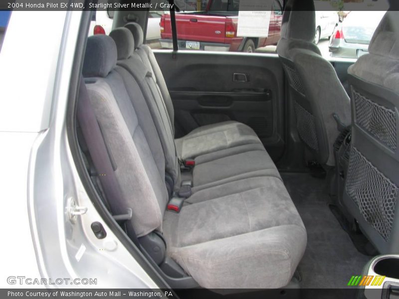 Starlight Silver Metallic / Gray 2004 Honda Pilot EX 4WD