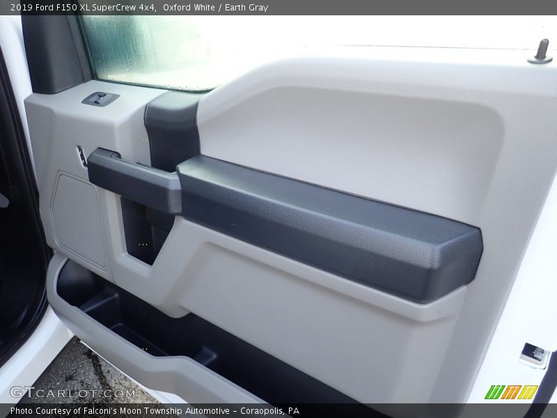 Oxford White / Earth Gray 2019 Ford F150 XL SuperCrew 4x4