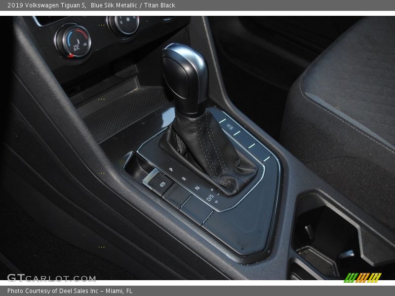 Blue Silk Metallic / Titan Black 2019 Volkswagen Tiguan S