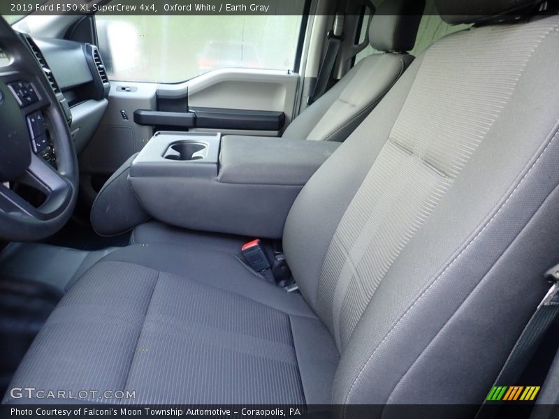 Oxford White / Earth Gray 2019 Ford F150 XL SuperCrew 4x4