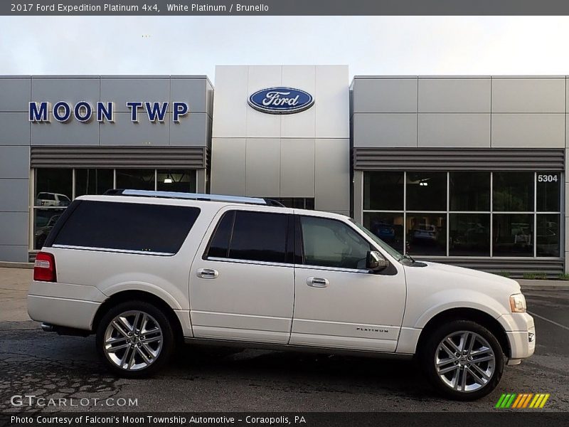 White Platinum / Brunello 2017 Ford Expedition Platinum 4x4