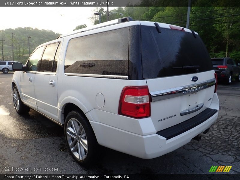 White Platinum / Brunello 2017 Ford Expedition Platinum 4x4