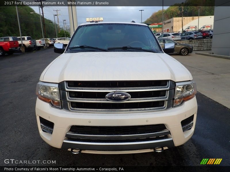 White Platinum / Brunello 2017 Ford Expedition Platinum 4x4