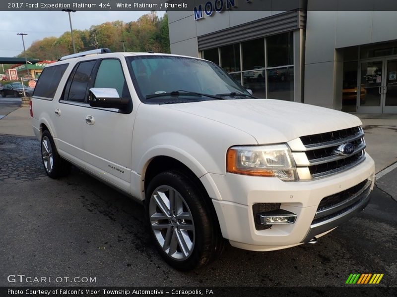 White Platinum / Brunello 2017 Ford Expedition Platinum 4x4